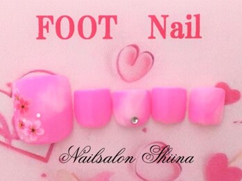 シイナ/フットネイル8000円