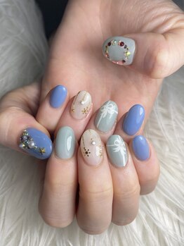 インプレス 鶴見店(Impress)/クリスマスネイル