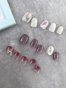 エーネイルサロン 三条店(A-Nail Salon)/Okura限定デザイン