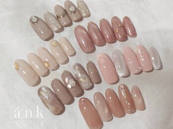 アンクネイルの写真/技術の差が出るシンプルネイル。定番フレンチネイルも、丁寧な技術だからこそできる、美しい仕上がりに♪