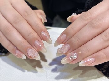 ネオリーブシェリエ 浅草店(Neolive cherie)/チーク×ローズデザイン