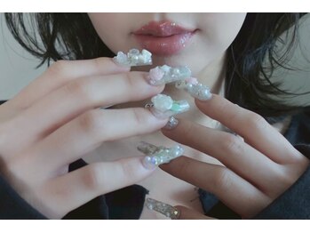 ムニ(muni)の写真/｜長さだしで美フォルム｜チップ長さだし.シンプルアート・つけ放題コースまで￥あなたっぽいネイルのご提案