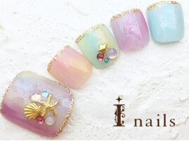 サマーカラフルグラデ