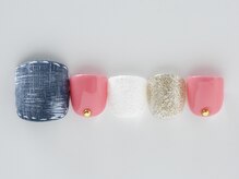 シャックジュール ボゥ(ChaqueJour Beau)/デニム風ネイル