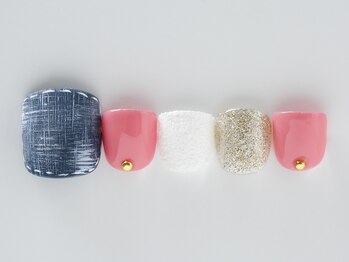 シャックジュール ボゥ(ChaqueJour Beau)/デニム風ネイル