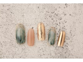 ミラーニュアンスネイル