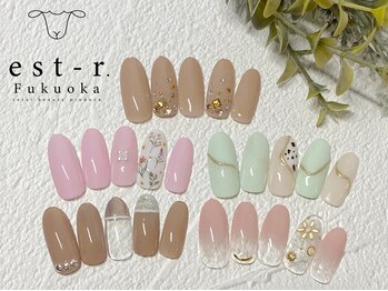 エストアール 博多口店(est-r.)/#オフィスネイル