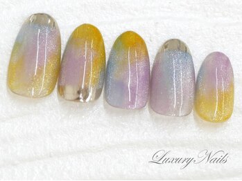 ラグジュアリーネイルズ アカバネ(Luxury Nails Akabane)/うるうる*カラフルマグネット