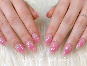 ワン プラス(ONE PLUS)/チークネイル　ワンホンネイル