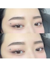 ルミシアトウキョウ 福岡博多駅前店(LUMICIA. TOKYO)/ストレート眉/アイブロウWAX