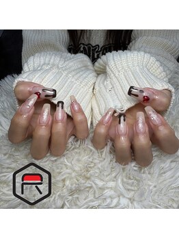 レディスペネイル ノウラ 名駅店(Redispe nail NouRa)/バレンタインネイル
