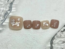 桜ネイル/フットネイル/春ネイル