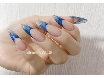 アヤメ(AYAME)/ラメフレンチ