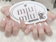 ミュウミュウ(miumiu)/冬×大人可愛いネイル