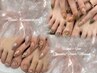 【平日限定】ハンド＋フット両方で★ワンカラー/フラッシュ/マグネット/￥9900