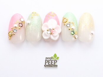 ピッピ 白金台店(peep PEEP)/2022年新春ネイル(成人式)-2