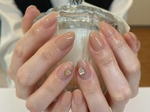 アトリエルリアン(Atelier Le Lien)/春ネイル/大人ベージュ