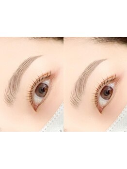 アイブロウメニューがあるサロン