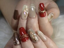 ヴィエル ネイル(VIEL NAIL)/大人クリスマス☆ネイル