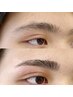 薄眉にお悩みの方【眉毛パーマ】メンズアイブロウ眉毛Wax+毛量調整込み ¥5900
