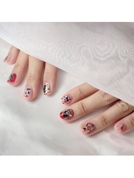 ゾウゾウ(Zow Zow)/【クリスマスネイル】