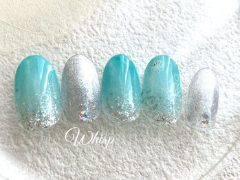 ウィスプ(WHISP)/ターコイズフラワー/パラジェル