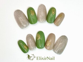 エリクサーネイル 新橋(Elixir Nail)/定額a シンプル/クーポン使用