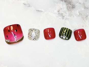 ネイルサロン クラーヴォ(cravo)/フットデザインアートコース　19