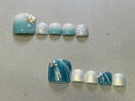 フットデザインネイル¥10,500