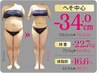 【全身衝撃痩せ】オーダーメイド脂肪撃退ダイエット90分¥29,700~→¥8,980