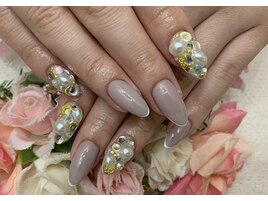 【森脇】埋め尽くしネイル