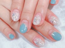 カノンネイル(canon.nail)/シアーなお花