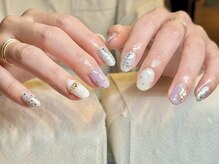 レミア 関内(REMIA)/５月　ビジューネイル