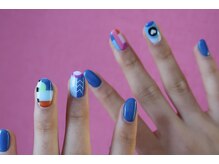 ペントハウス(Penthouse)/幾何学模様/パラジェル/手描き