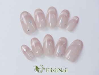 エリクサーネイル 神田(Elixir Nail)/シンプル/クーポン使用