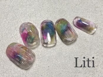 No.88 Art(B) クリアネイル