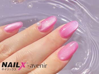 ネイリックス アヴェニール(NAILX avenir)/水光ピンクマグネット