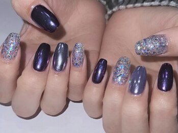 ブルー(BLUE)/simple ¥10,000