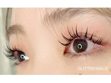 グリッターネイル(GLITTER NAILS)の雰囲気（マツエク☆フラットラッシュ☆バインドロックのモチの良さ◎）