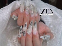ゼン ネイル デザイン 池袋(ZEN NAIL DESIGN)/* 長 さだしやり放題×つけ放題