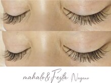 マハロ アンド フェスタ 長野店(mahalo&Festa)/マツエク　セーブル140本