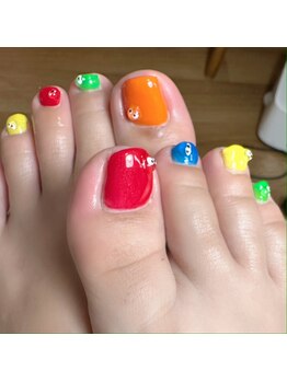 わがままキャット/カラフルフット