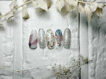 ブリスフルハピネス(Blissful happiness)/定額ネイル(design)夏ver.