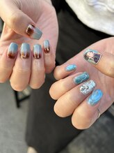 アトリエループ(atelier Loop by shiho)/shihoフォトプリントネイル