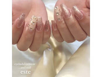 ラミュウ 国立(LA.MIU)/ビジューネイル ネイル 国立