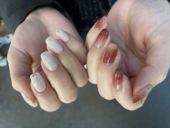 ソルリ 自由が丘(Sulli)/非対称ネイル