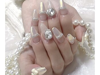 クイーンネイル 新宿(Queen nail)/長さだし持ち込み