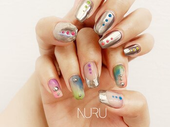ヌル ネイル 新宿(NURU NAIL)/個性派/韓国個性派/ジェルネイル