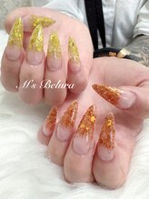 エムズベルラ(M's Belura)/長さ出しラメグラデーション