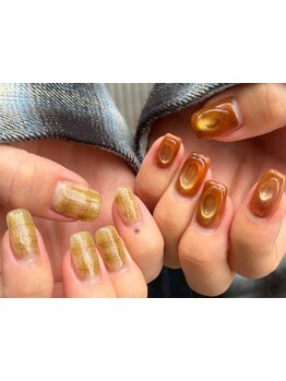 手描きアートが得意なサロン